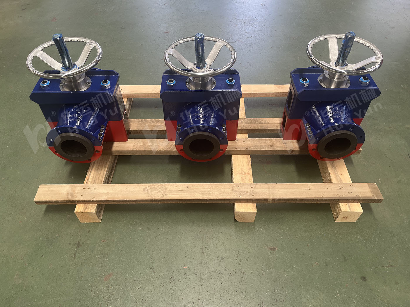 合肥華運機械為國內某集團定制礦用軟管閥制造完成，助力礦山高效作業